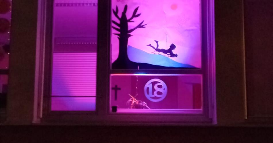 18. Adventfenster